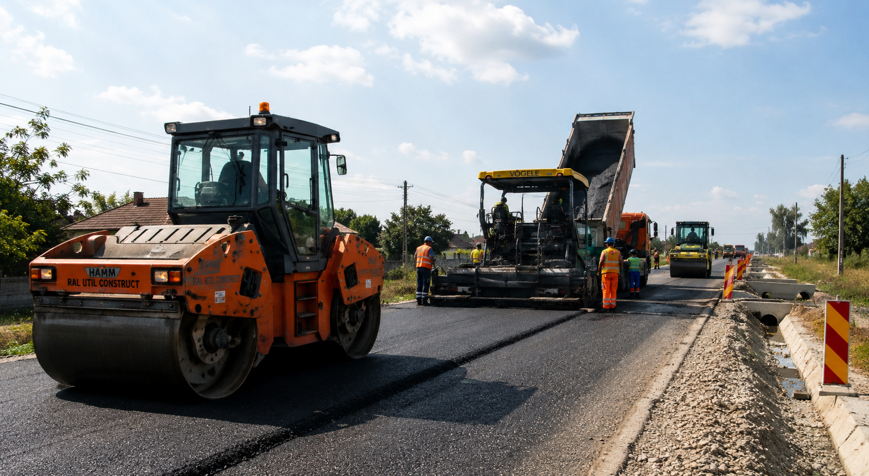 Asfaltări și construcții drumuri București și Ilfov – RAL UTIL CONSTRUCT